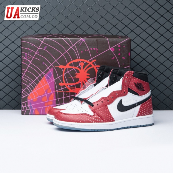 Jordan 1 Retro High Spider Man Origin Story (Special Box) Size 40-47.5