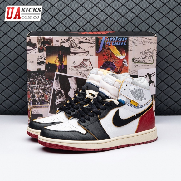 Jordan 1 Retro High Union Los Angeles Black Toe Size 36-47.5