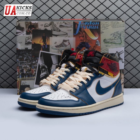 Jordan 1 Retro High Union Los Angeles Blue Toe Size 40-47.5