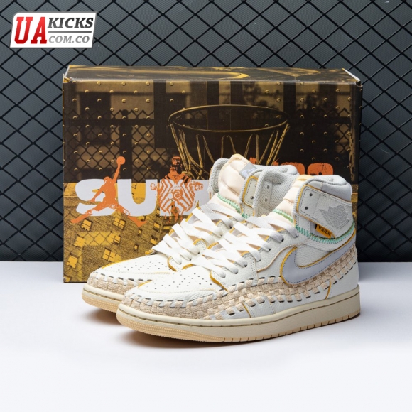 Jordan 1 Retro High OG SP Union Woven Sail FD2565-100 Size 40-47.5