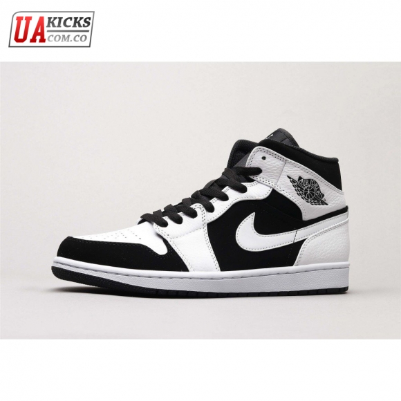 Air Jordan 1 Mid White Black 36-46