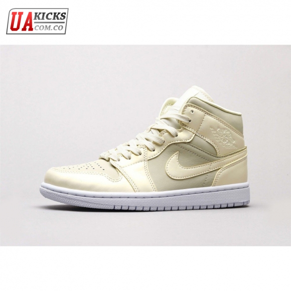 Air Jordan 1 MidGoose Feather Yellow 36-46