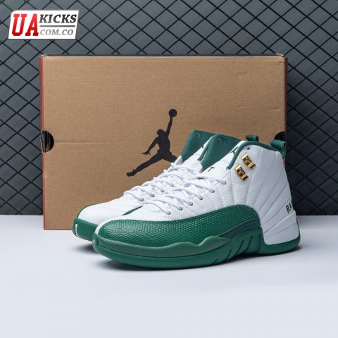 Air Jordan 12 White Green Size 40-47.5