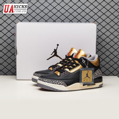 Air Jordan 3 Black Gold Size 40.5-46