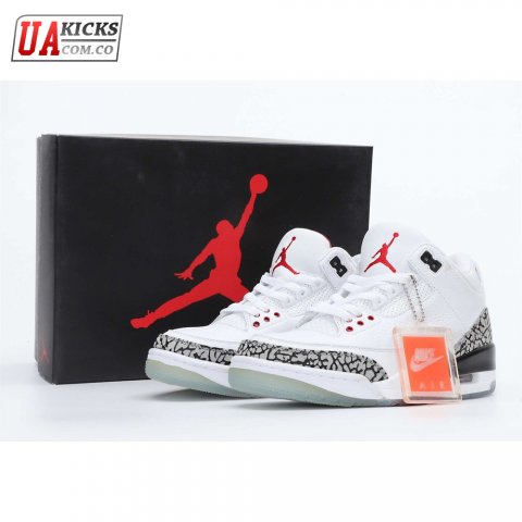 Air Jordan 3 Retro Free Throw Line White Cement 40-47.5