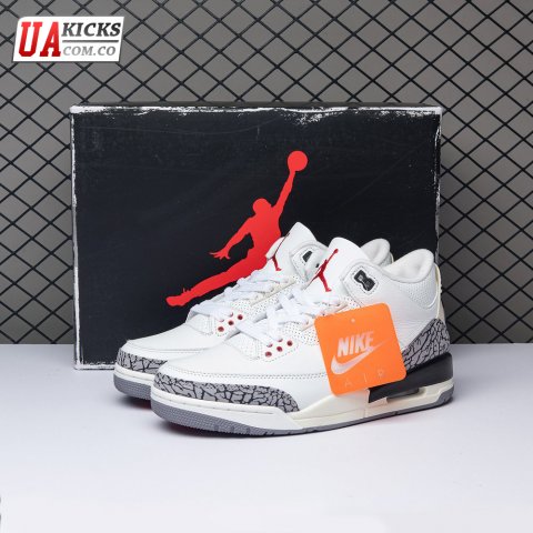 Jordan 3 Retro White Cement Reimagined DN3707-100 Size 40-47.5