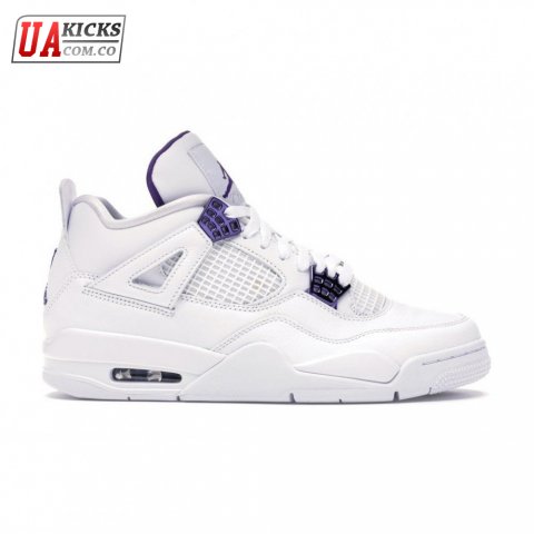 Air Jordan 4 Retro 'Purple Metallic' Size 36-47.5