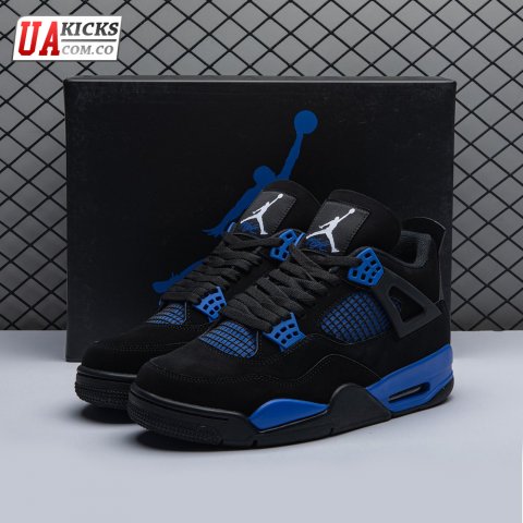 Jordan 4 Retro Black Blue Size 40-47.5