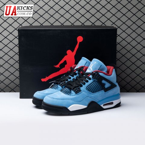 Jordan 4 Retro Travis Scott Cactus Jack 308497-406 Size 40-47.5