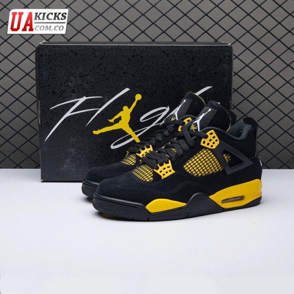 Jordan 4 Retro Thunder (2023) DH6927-017 Size 36-47.5