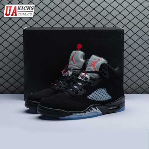 Jordan 5 Retro Black Metallic (2016) 845035-003 Size 40-47.5