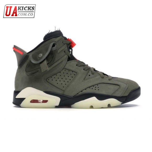 Travis Scott x Air Jordan 6 Retro 'Olive' Size 40-47.5