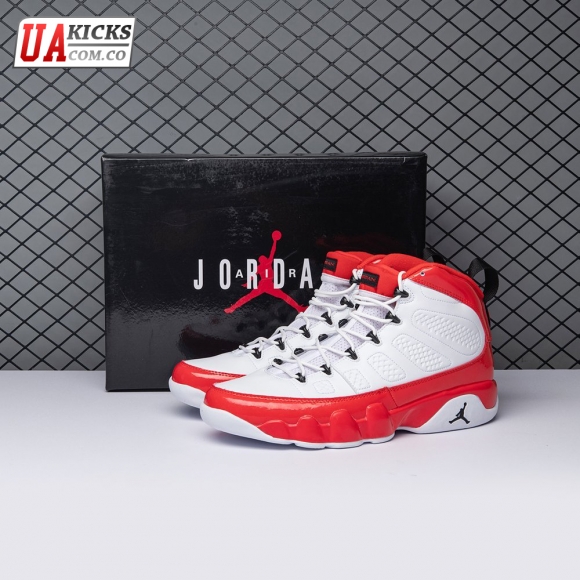 Jordan 9 Retro White Gym Red 302370-160 Size 40-47.5