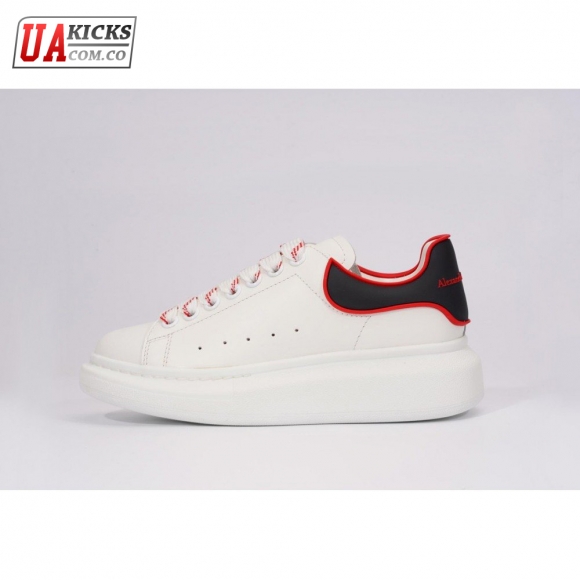 Alexander McQueen Oversized White Black Red Outline SIZE: 35-45