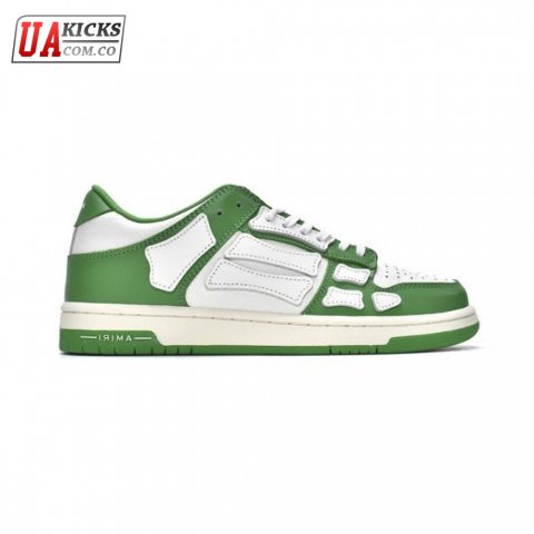 AMIRI Skel Top Low Whtie Green Size 40-46