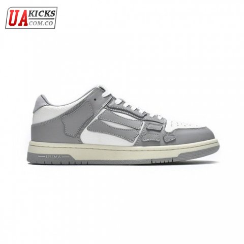 AMIRI Skel Top Low Whtie Grey Size 40-46