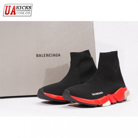 Balenciaga Speed LT SNEAKER Black Red Crystal SP36-45