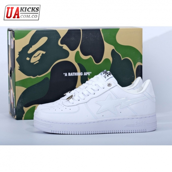 Bape Sta Low White Size 36-45