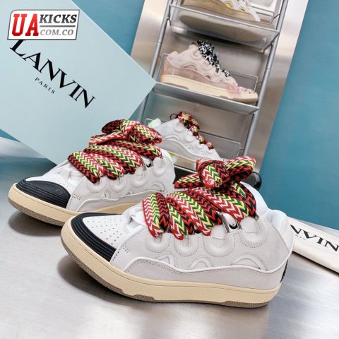 LANVIN Curb sneakers white DRA2-A2000 Size 35-45