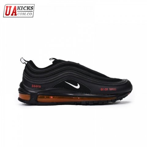 Cheap MSCHF x INRI x Nike Air Max 97 Black White Red Size 36-45