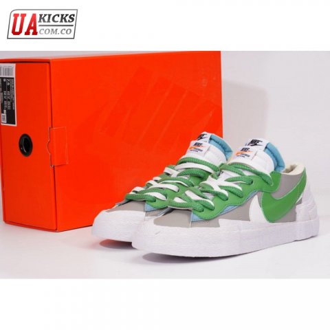 NK x Sacai Blazer Low "Medium Grey Classic Green" 36-46