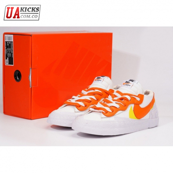 NK x Sacai Blazer Low "White Magma Orange" 36-46