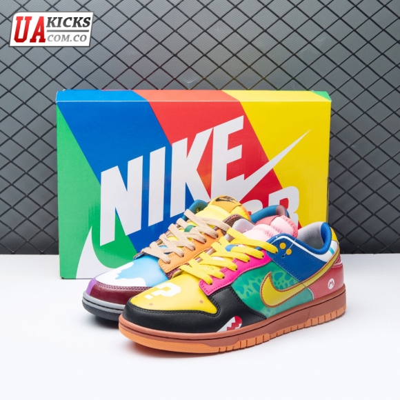 Nike Dunk Low What the Super Mario Custom Size 40-48.5