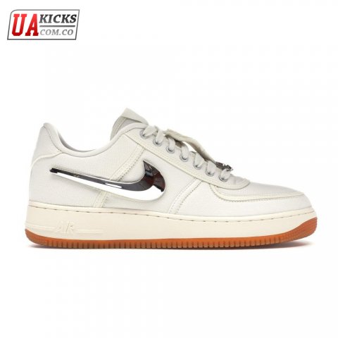 Travis Scott x Air Force 1 'Sail' Size 36-46