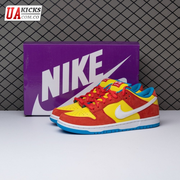 Nike SB Dunk Low Pro Bart Simpson BQ6817-602 Size 36-46