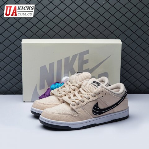 Nike SB Dunk Low Albino & Preto FD2627-200 Size 36-47.5