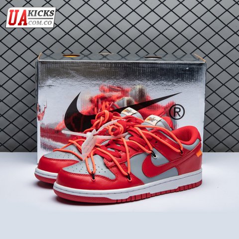 Off-White x Dunk Low 'University Red' Size 40-47.5