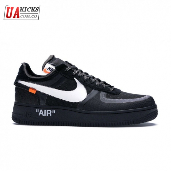 Off-White x Air Force 1 Low 'Black' Size 40-47.5