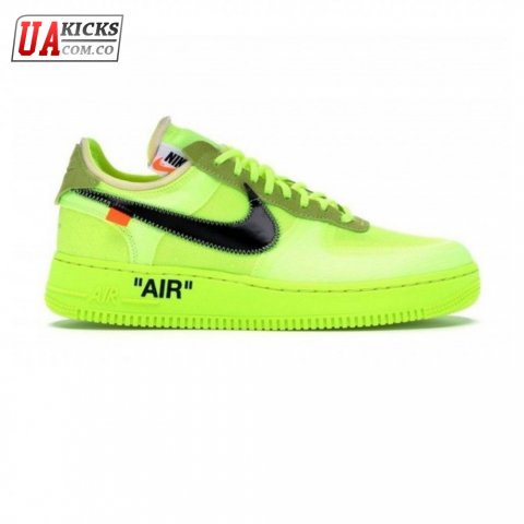 Off-White x Air Force 1 Low 'Volt' Size 36-46