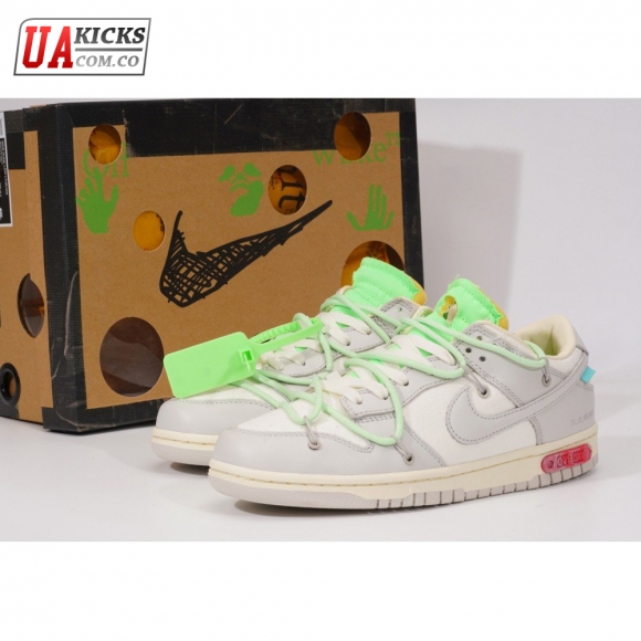 OFF WHITE X NK Dunk Low "The 50" (NO.07) SIZE: 36-47.5