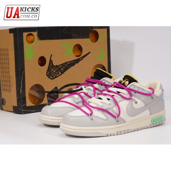 OFF WHITE X NK Dunk Low "The 50" (NO.30) SIZE: 36-47.5