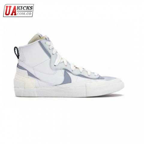 Sacai x Blazer Mid 'White Grey' Size 40-47.5