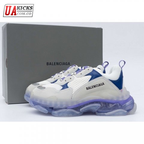 Balenciaga Triple S Clear Sole Blue (W) 35-45