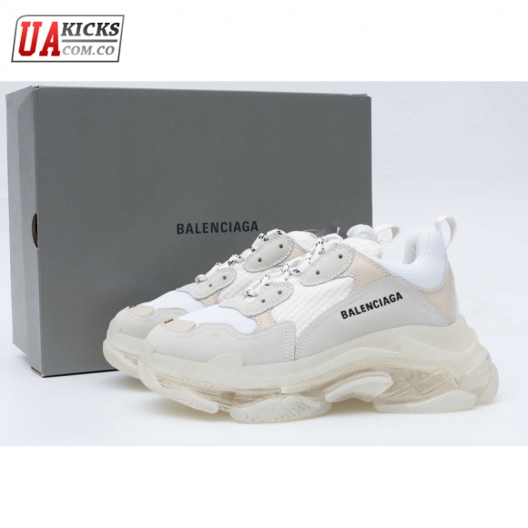 Balenciaga Triple S Clear Sole White 35-45