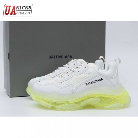 Balenciaga Triple S Clear Sole White Fluo Yellow 35-45