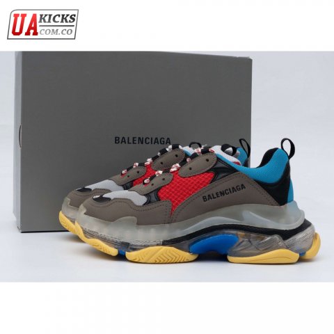 Balenciaga Triple S Grey Red Blue 35-45