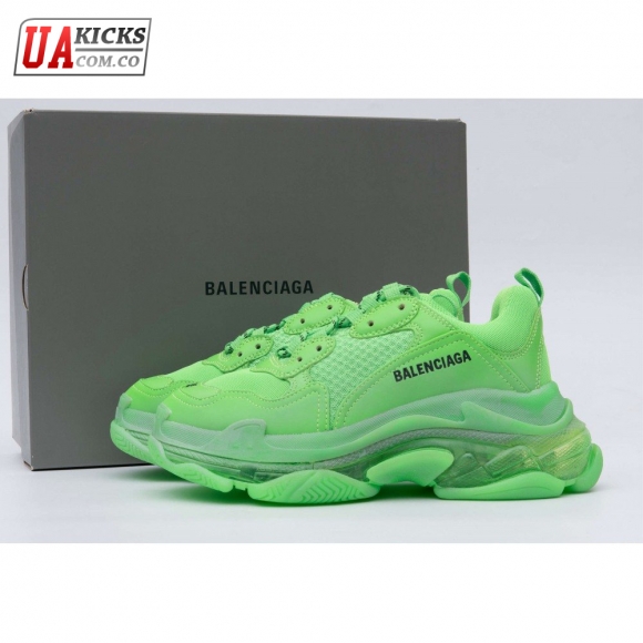 Balenciaga Triple S Neon Green Clear Sole (W) 35-45