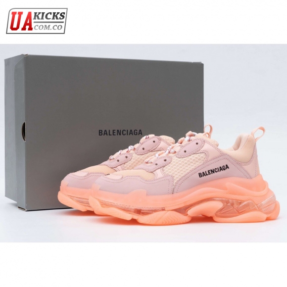 Balenciaga Triple S Orange Clear Sole 35-39