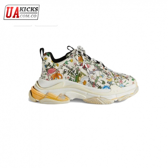 Gucci x Balenciaga The Hacker Project Triple S Flora Print Size 35-45