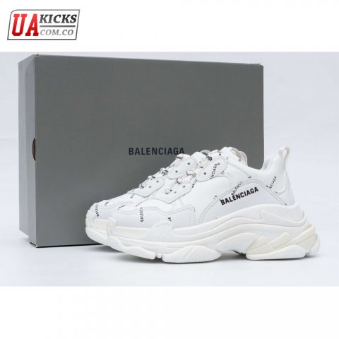 Balenciaga Triple S Allover Logo White (W) SIZE: 35-45