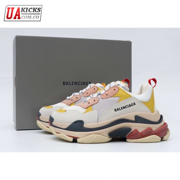 Balenciaga Triple S Cream Yellow Red (W) 35-39